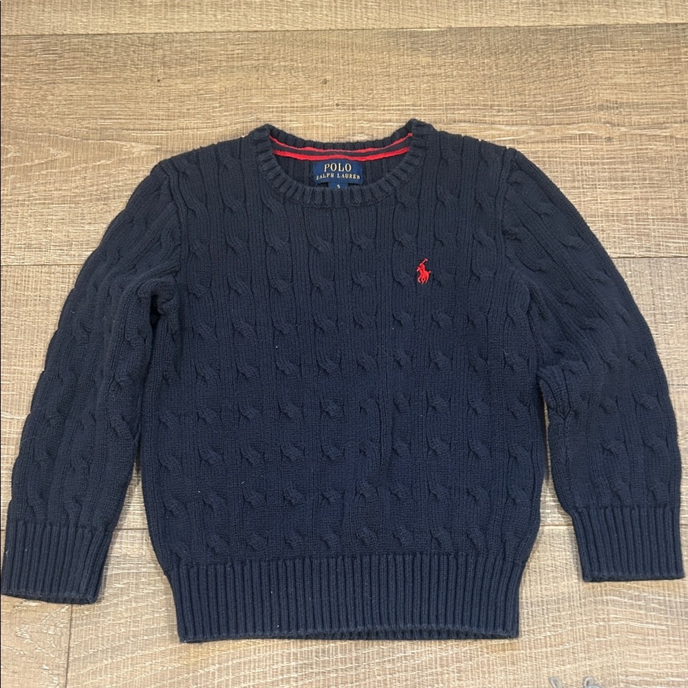 Polo by Ralph Lauren Navy Sweater kids